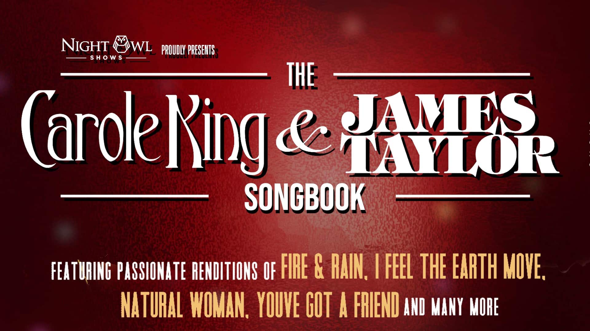 The Carole King & James Taylor Songbook
