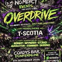 No mercy events presents overdrive