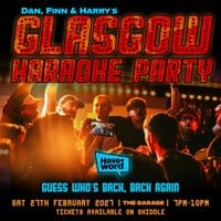 HAW Karaoke Party -- Glasgow -- Singing Starts 7pm
