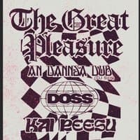The Great Pleasure w/Kai Reesu, Tom McGuire, An Dannsa Dub